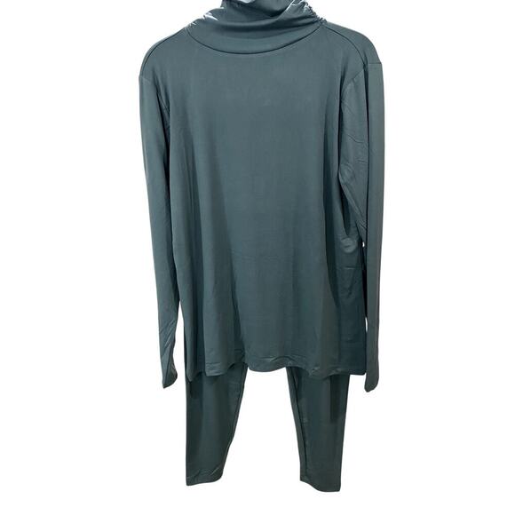 Zenana Jade Mock Neck Top & Leggings Set - Sz. 1X - 3X (Boutique) - Picture 1 of 5